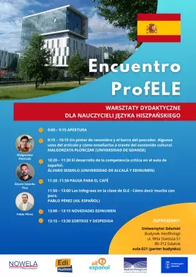 Encuentro ProfELE / Warsztaty dydaktyczne dla nauczycieli języka hiszpańskiego