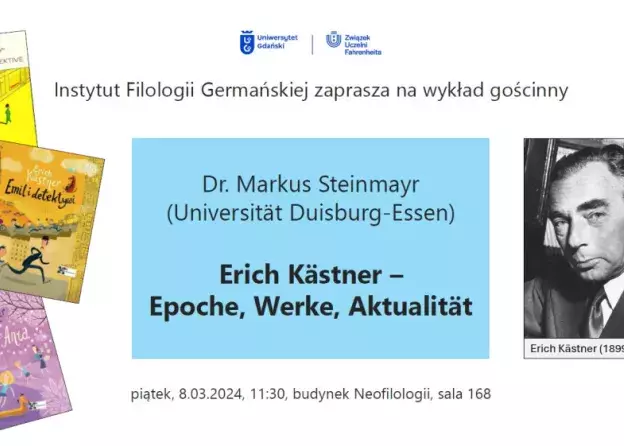 Wykład gościnny dr. Markusa Steinmayra / Gastvortrag von Dr. Markus Steinmayr