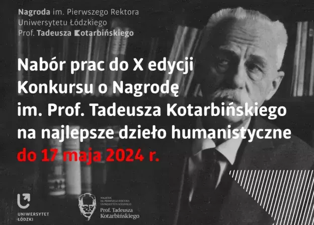 Konkurs o Nagrodę im. Tadeusza Kotarbińskiego za wybitne dzieło z zakresu nauk humanistycznych