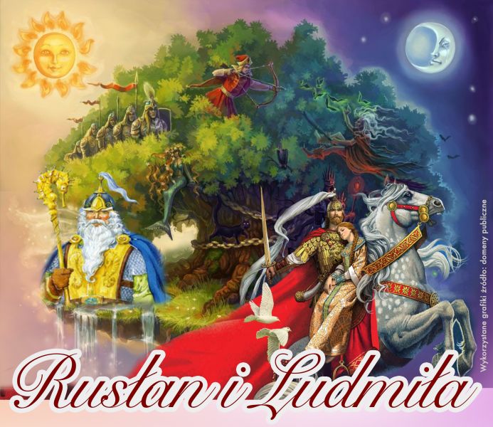 plakat przedstawienie Ruslan i Ludmila