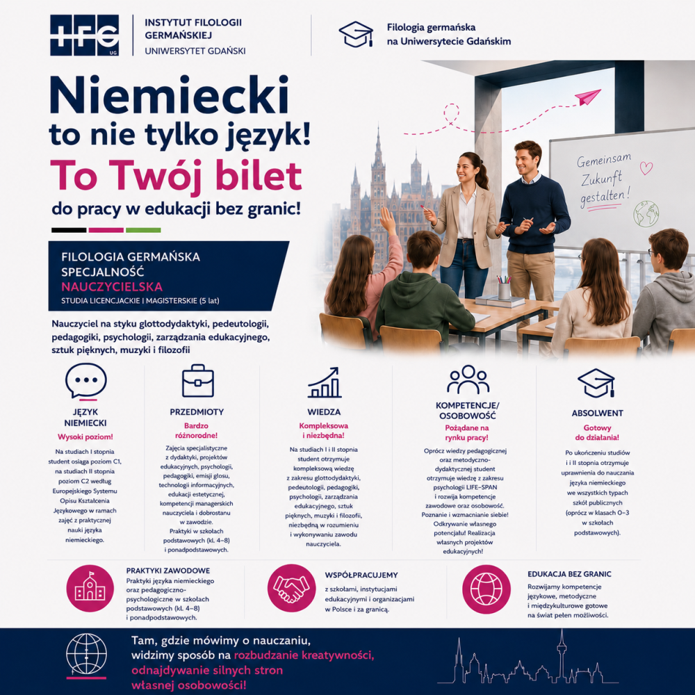 Plakat specjalnośc nauczycielska