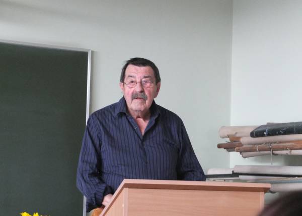 Günter Grass na Wydziale Filologicznym UG.