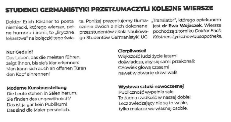 Tłumaczenie wierszy