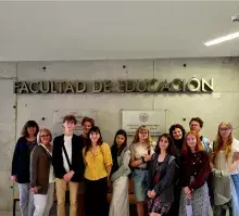 Studenci II roku Filologii angielskiej na Erasmusie+ w Saragossie
