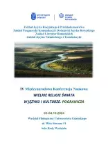 IV Międzynarodowa Konferencja "Wielkie religie świata w kulturze i języku"