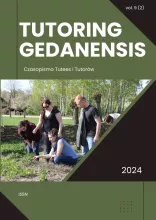 Okładka Tutoring Gedanensis