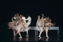 Spektakl teatru tańca PUZZLE w reżyserii i choreografii Karoliny Kucy. Nagroda Rektora UG dla  najlepszego spektaklu tegorocznego "PSTRO. II Przeglądu Studenckich Teatralnych Realizacji Offowych"