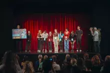 Spektakl teatru tańca PUZZLE w reżyserii i choreografii Karoliny Kucy. Nagroda Rektora UG dla  najlepszego spektaklu tegorocznego "PSTRO. II Przeglądu Studenckich Teatralnych Realizacji Offowych"