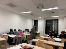 Wizyta Profesora Warita Satoshi z Aoyama Gakuin University w Tokio w Instytucie Rusycystyki i Studiów Wschodnich