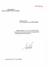 prof. dr hab. Barbara Zwolińska