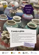 Z pasją o glinie - plakat