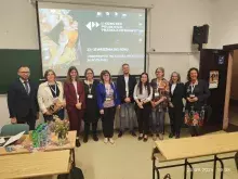 dr Ewa Wojaczek z innymi uczestnikami