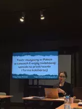 Badaczki z Uniwersytetu Gdańskiego na poznańskiej konferencji musicalowej