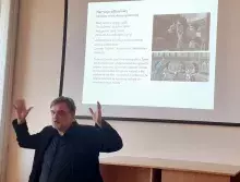 „Gdańsk na ekranie” – za nami otwarte spotkanie z prof. Krzysztofem Kornackim