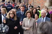 Król i królowa Szwecji spotkali się ze studentami gdańskiej skandynawistyki 