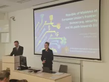  "Moldova at Europe’s frontier: democracy, security and its path towards EU" -  wykład Ambasador Mołdawii Violety Agrici