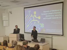  "Moldova at Europe’s frontier: democracy, security and its path towards EU" -  wykład Ambasador Mołdawii Violety Agrici