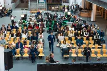 IV Gala Aktywności Studenckiej i Doktoranckiej - nasi studenci Zuzanna Cieśla, Seweryn Łyś, Anna Witkowska i Adam Dobrocki Laureatami Nagród Artystycznych Rektora UG