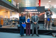 IV Gala Aktywności Studenckiej i Doktoranckiej - nasi studenci Zuzanna Cieśla, Seweryn Łyś, Anna Witkowska i Adam Dobrocki Laureatami Nagród Artystycznych Rektora UG