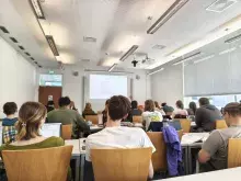 Studenci podczas zajęć norweskiego 