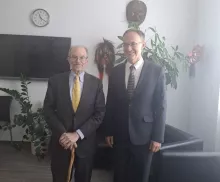 Wizyta Daniela Frieda - byłego ambasadora Stanów Zjednoczonych w Polsce