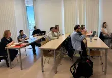 Studenci podczas wykładu