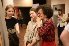 Marie-Hélène Lafon z wizytą na Wydziale Filologicznym UG