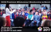 XIX Festiwal Młodzieży w Soczi