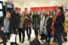 Wycieczka studentów pierwszego roku Skandynawistyki do Karlskrony
