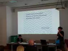 Udział mgr Magdaleny Podlaskiej w konferencji "Potworne narracje" w Warszawie 