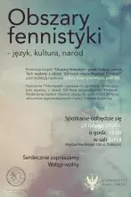 Promocja naukowa książki "Obszary fennistyki" na Uniwersytecie Warszawskim
