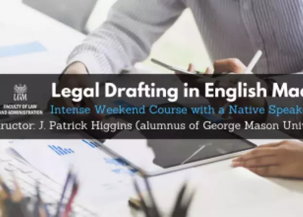 Weekendowy kurs z pisania dokumentów prawnych w języku angielskim