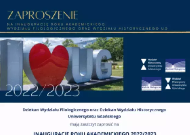 Inauguracja Roku Akademickiego 2022/23 Wydziałów Filologicznego i Historycznego