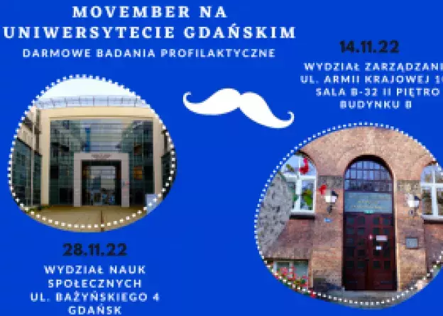 Movember na UG: wspieramy profilaktykę przeciwnowotworową