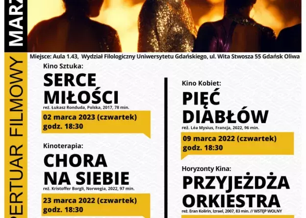 DKF Miłość Blondynki  - repertuar filmowy marzec 2023