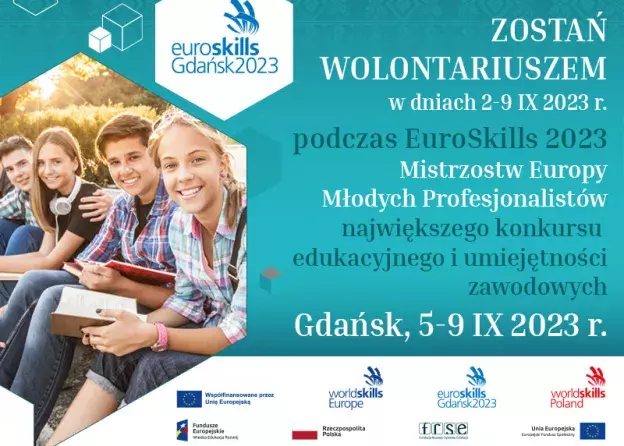 Zostań wolontariuszem na EuroSkills Gdańsk 2023