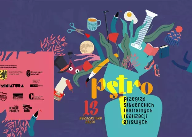 Zaproszenie na Przegląd Studenckich Teatralnych Realizacji Offowych PSTRO w Teatrze Miniatura