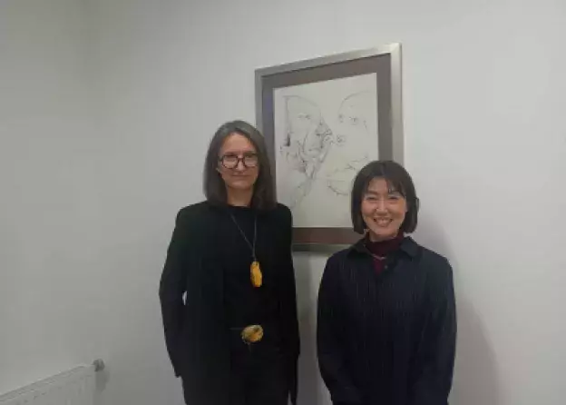 Profesor Satoko Inue z wizytą w Pracowni Badań nad Narracjami Pogranicza
