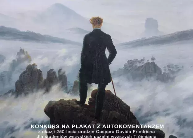 Konkurs na plakat z autokomentarzem z okazji 250-lecia urodzin Caspara Davida Friedricha
