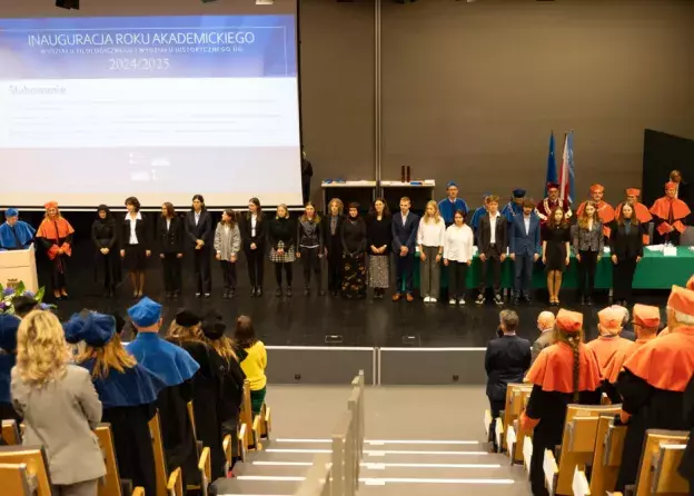Inauguracja roku akademickiego 2024/25 na Wydziale Filologicznym - relacja z uroczystości