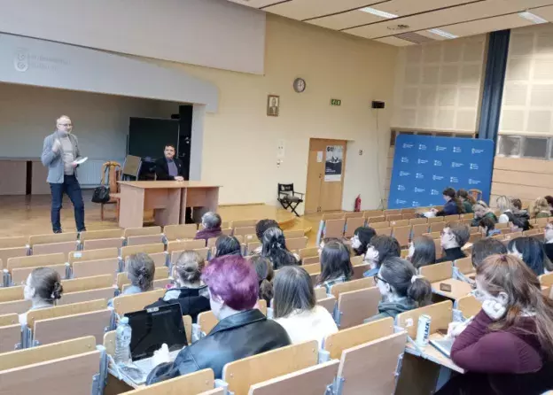 "Dostojewski czytany dzisiaj" - wykład dr. Siarheja Padsasonnego