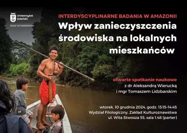 Otwarte spotkanie naukowe z dr Aleksandrą Wierucką i Tomaszem Lidzbarskim