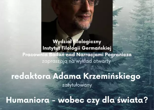 Wykład otwarty red. Adama Krzemińskiego
