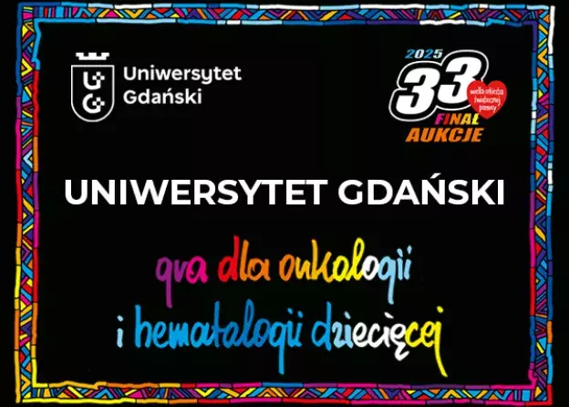 55 aukcji dla WOŚP na 55-lecie UG dla okologii dziecięcej w Gdańsku