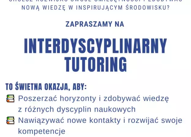 Tutoring Interdyscyplinarny - rekrutacja