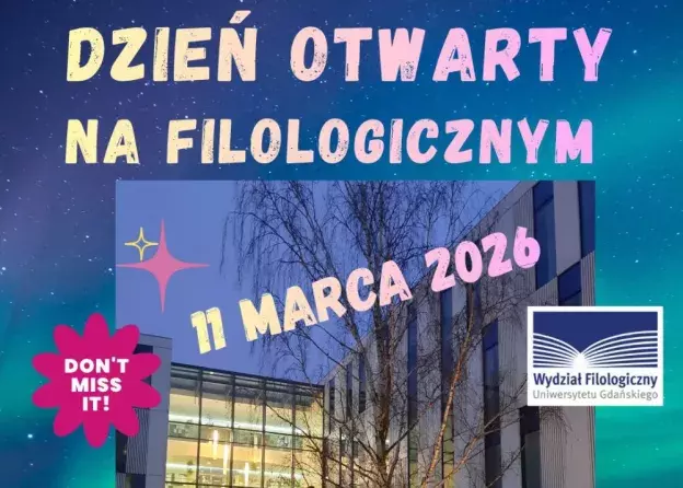 Dni Otwarte Wydziału Filologicznego 11 i 13 marca…