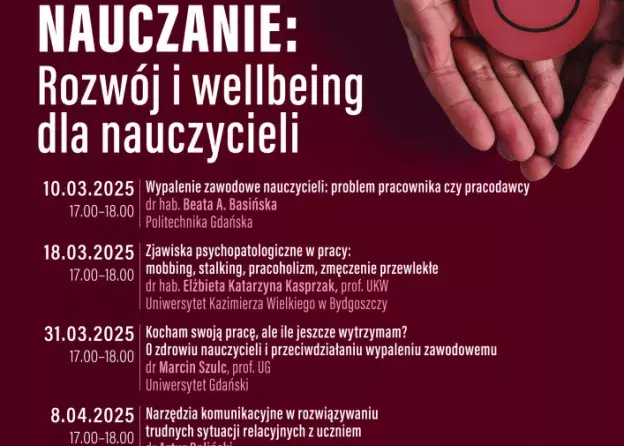 II edycja webinarium psychoedukacji i coachingu "Mistrzowskie nauczanie: Rozwój i wellbeing…