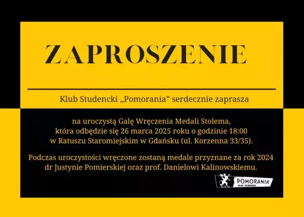 Gala Wręczenia Medali Stolema