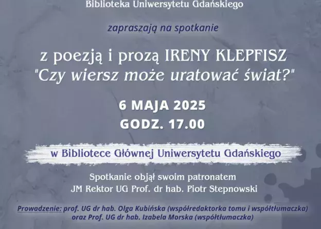 6 maja IRENA KLEPFISZ w BUG