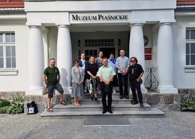 Wizyta delegacji z UAM i UG w Muzeum Piaśnickim i Sanktuarium w Lasach Piaśnickich